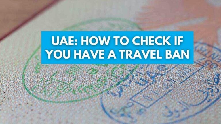 Travel Ban in UAE